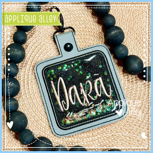 SNAP TAB CHARM ROUNDED SQUARE AAEH8797