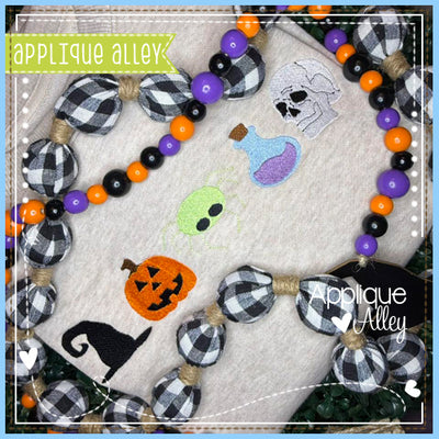 STITCHED FESTIVE HALLOWEEN LINE AAEH8747