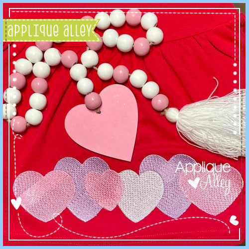 STITCHED HEART LINE 7835AAEH