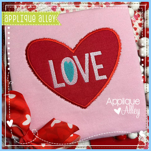 TEXTURE SATIN HEART LOVE 8450AAEH