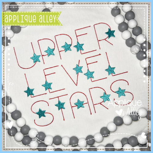 UPPER LEVEL STARS FONT AAEH8672