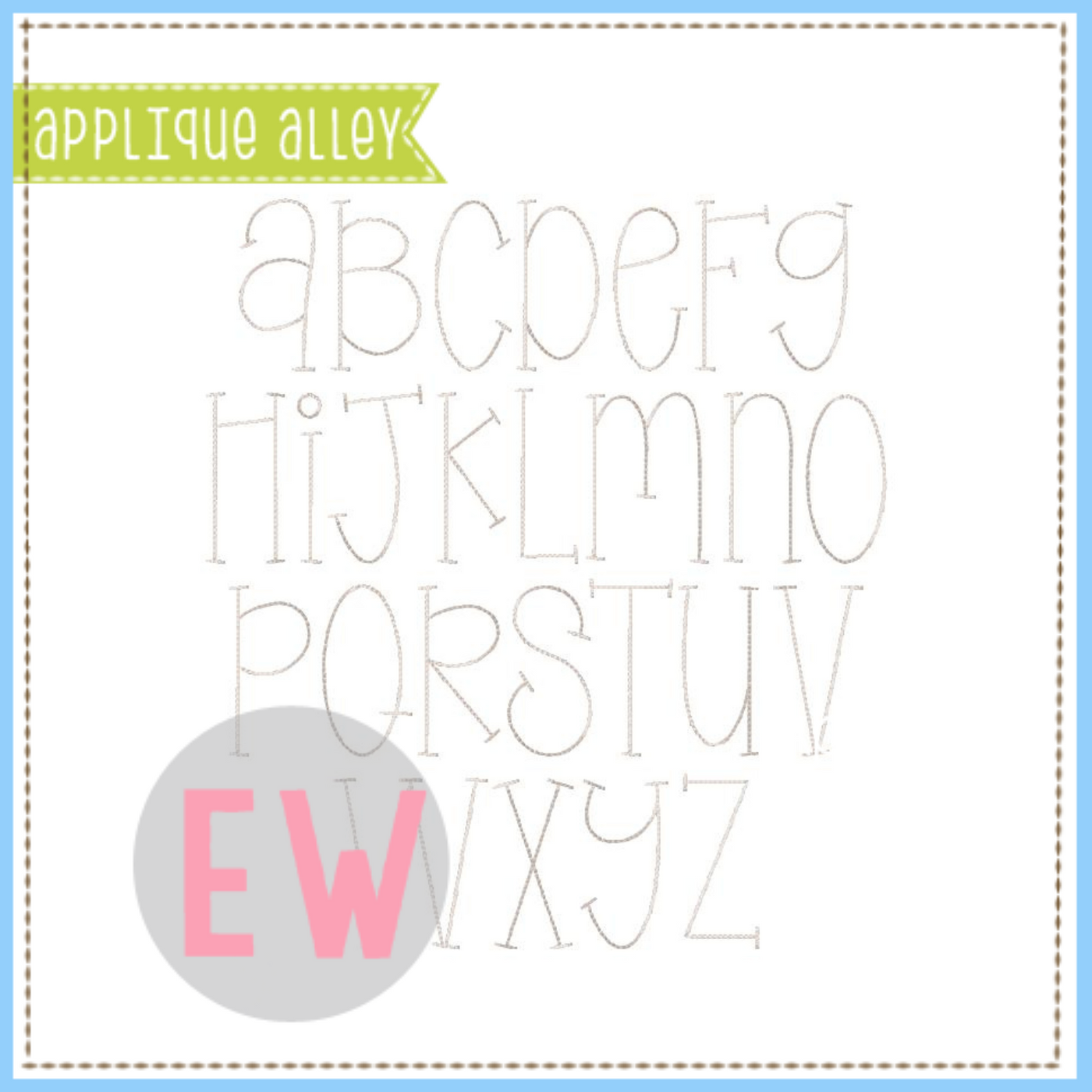 VINTAGE DOLCE CUPCAKE FONT 8530AAEW