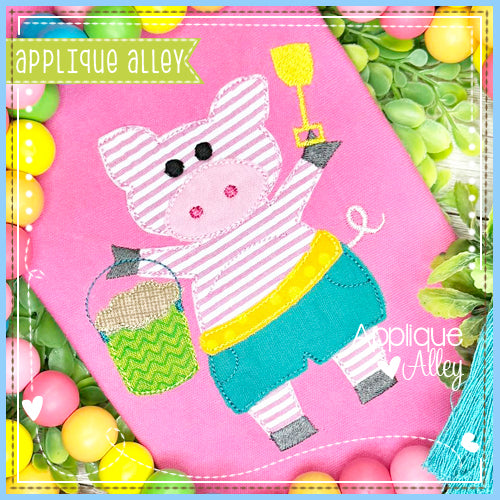 VINTAGE BEACHY PIG AAEH8654