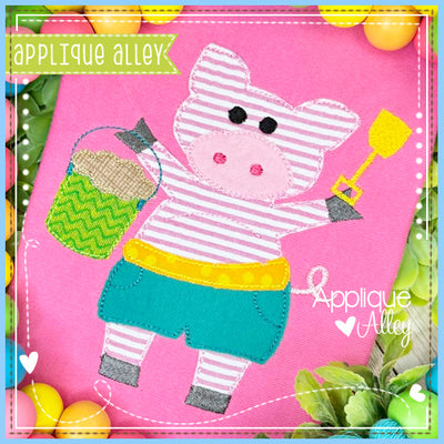 VINTAGE BEACHY PIG AAEH8654