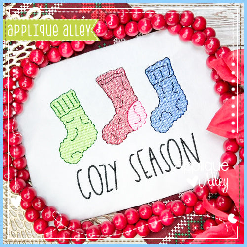 SCRATCHY COZY SOCK TRIO 8286AAEH