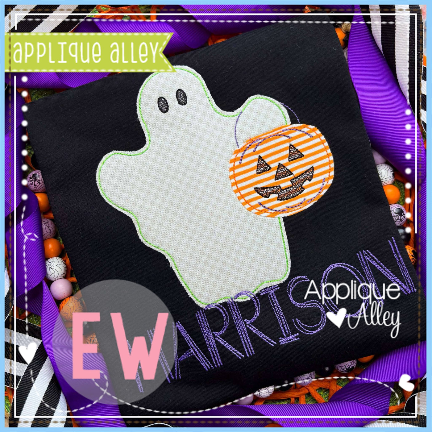VINTAGE GHOST WITH CANDY BUCKET AAEW8734