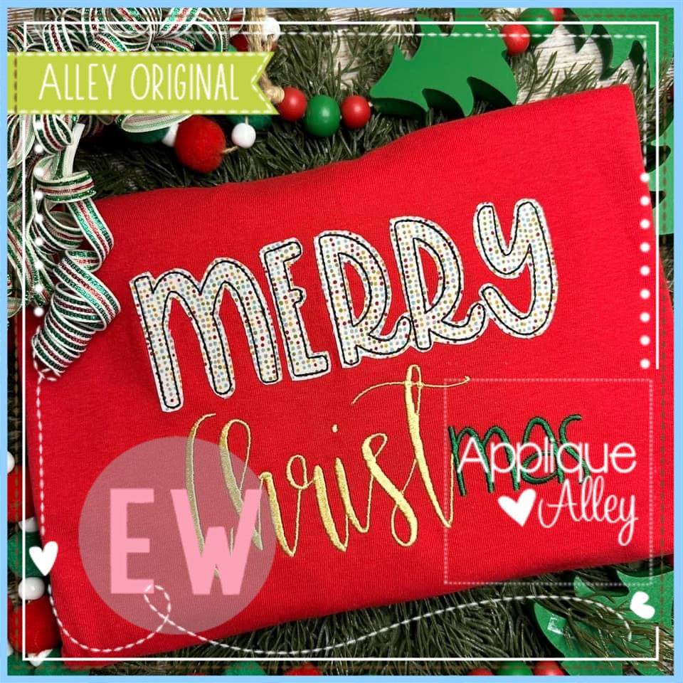 VINTAGE MERRY CHRISTmas 7722AAEW