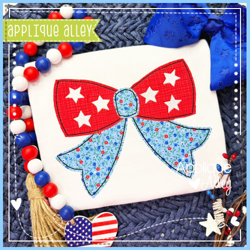 VINTAGE PATRIOTIC BOW AAEH8681