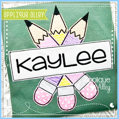 VINTAGE PENCIL BUNCH WITH NAMEPLATE AAEH8709