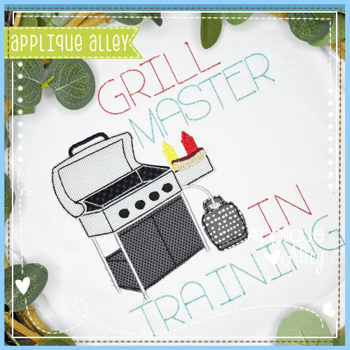VINTAGE PROPANE GRILL WITH HOTDOG AAEH8669