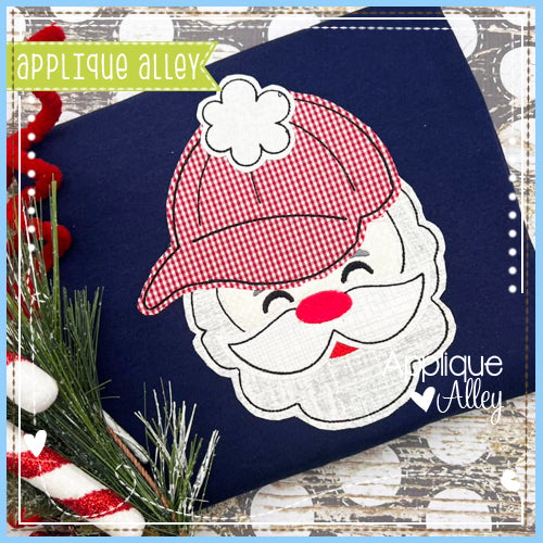 VINTAGE SANTA WITH BALL CAP 8386AAEW