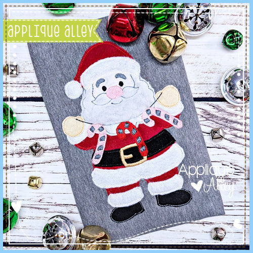 VINTAGE SANTA WITH CANDY CANES AAEH8956