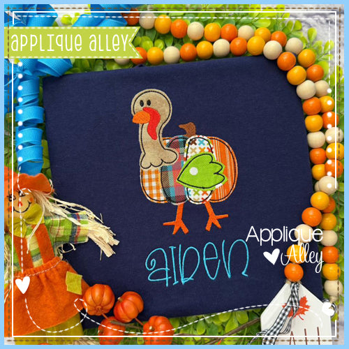 VINTAGE TURKEY IN A PUMPKIN AAEH8757