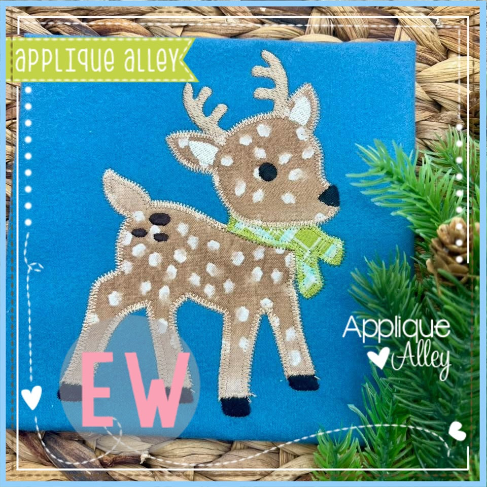 ZZ BABY BOY DEER SCARF AAEW8879