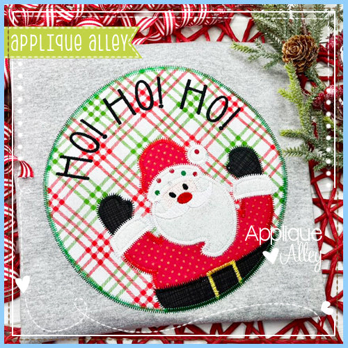 ZZ CHEERING SANTA CIRCLE AAEH8766