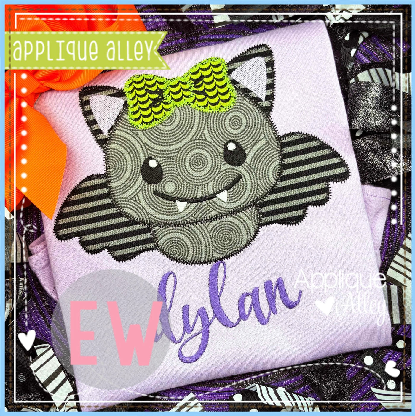 ZZ CUTE BAT WITH BOW AAEW8833