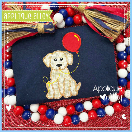 ZZ DIGGER PUPPY WITH BALLOON AAEH8686