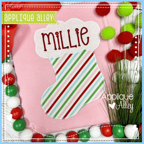 ZZ FLUFFY CHRISTMAS STOCKING AAEH8969