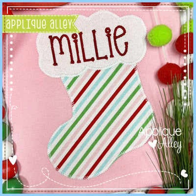 ZZ FLUFFY CHRISTMAS STOCKING AAEH8969