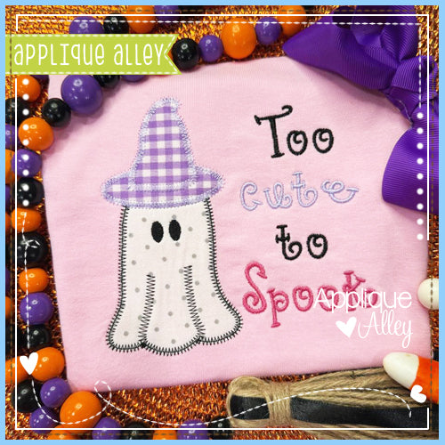 ZZ GHOSTIE WITH WITCH HAT AAEH8886