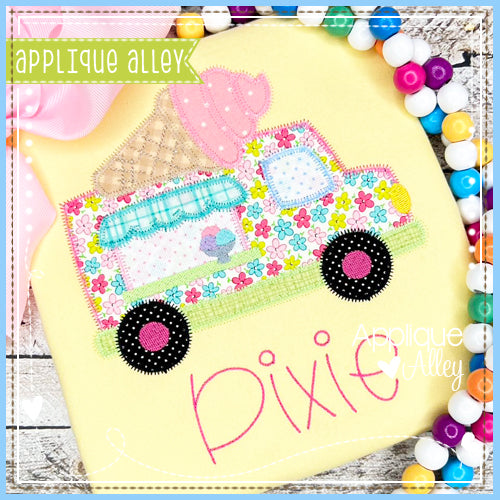 ZZ ICE CREAM FOOD TRUCK AAEH8652