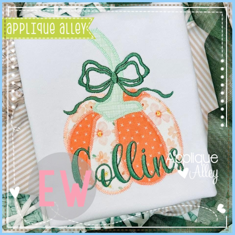 ZZ MAILEY BOW PUMPKIN AAEW8753