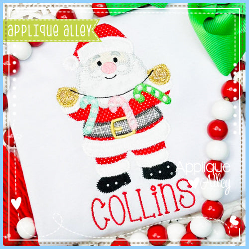 ZZ SANTA WITH CANDY CANES AAEH8958