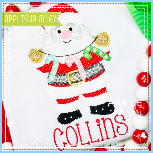 ZZ SANTA WITH CANDY CANES AAEH8958