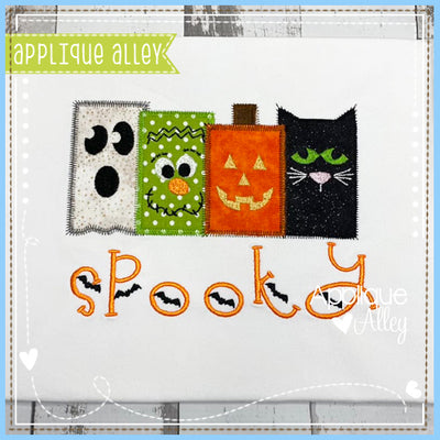 ZZ VINTAGE CHUNKY SQUARE HALLOWEEN BUDS 7579AAEH