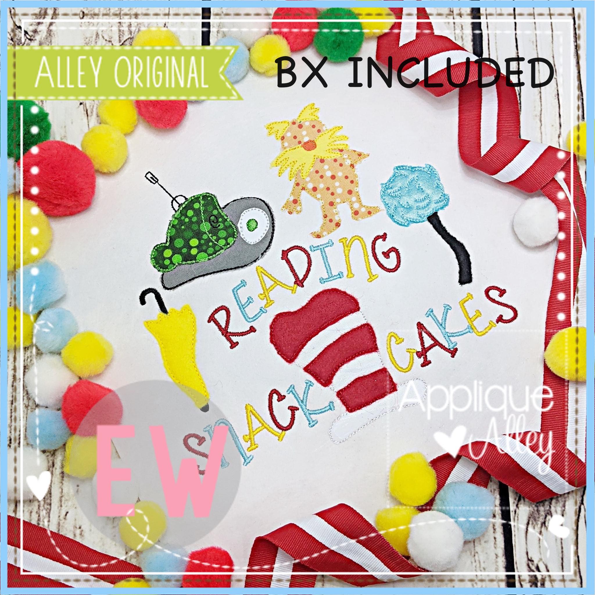 SNACK CAKES READING SET 5391AAEW – appliquealley