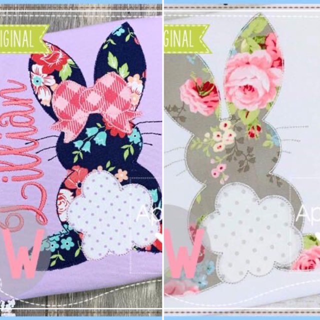 VINTAGE SWEET BUNNY AND VINTAGE SWEET BUNNY WITH BOW SET - AAEW
