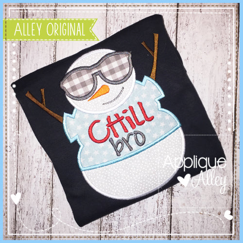 CHILL BRO SHIRT SNOWMAN