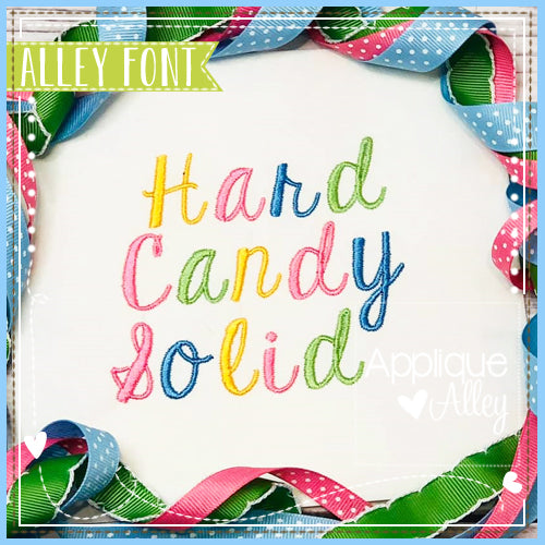 HARD CANDY SOLID FONT
