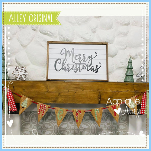 VINTAGE TRIANGLE BANNER 5167AAEH – appliquealley