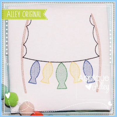 SCRATCHY FISHING POLE BUNTING STRING - AAEH