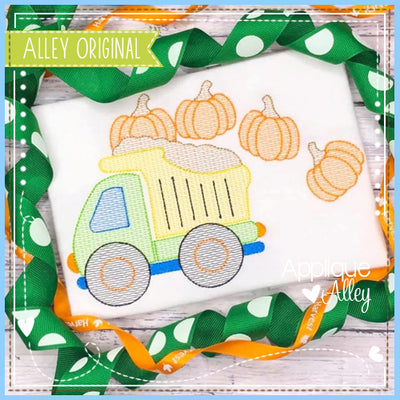 SCRATCHY DUMP TRUCK WITH PUMPKINS 5039AAEH