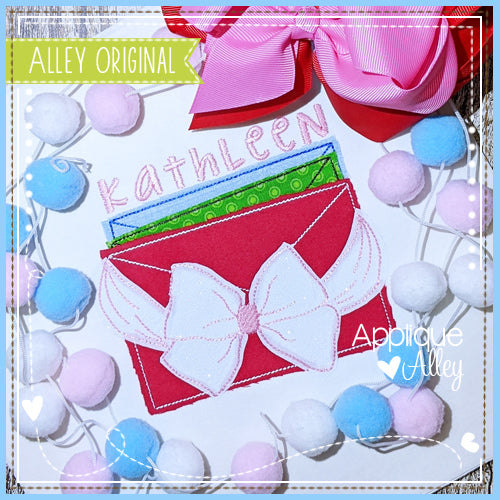 ❤︎N❤︎ VINTAGE LOVE LETTER STACK WITH BOW 5360AAEH – appliquealley