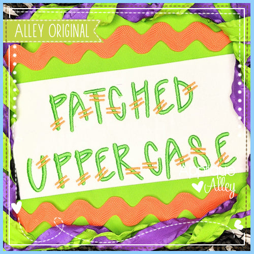 AA PATCHED UPPERCASE FONT 5761AAEH