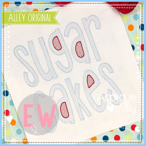 SUGAR CAKES SCRATCHY FONT AAEW