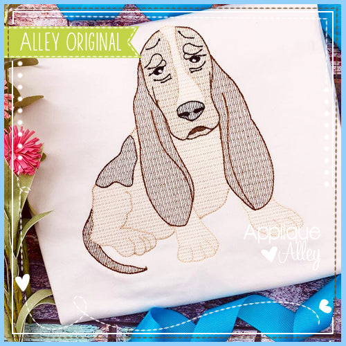 SCRATCHY BASSET HOUND 5395AAEH