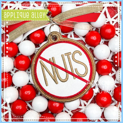 BAG TAG NO NUTS (FOR NUT ALLERGIES) 6724AAEH