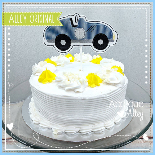 CAKE TOPPER OLD RACECAR 1 5798AAEH