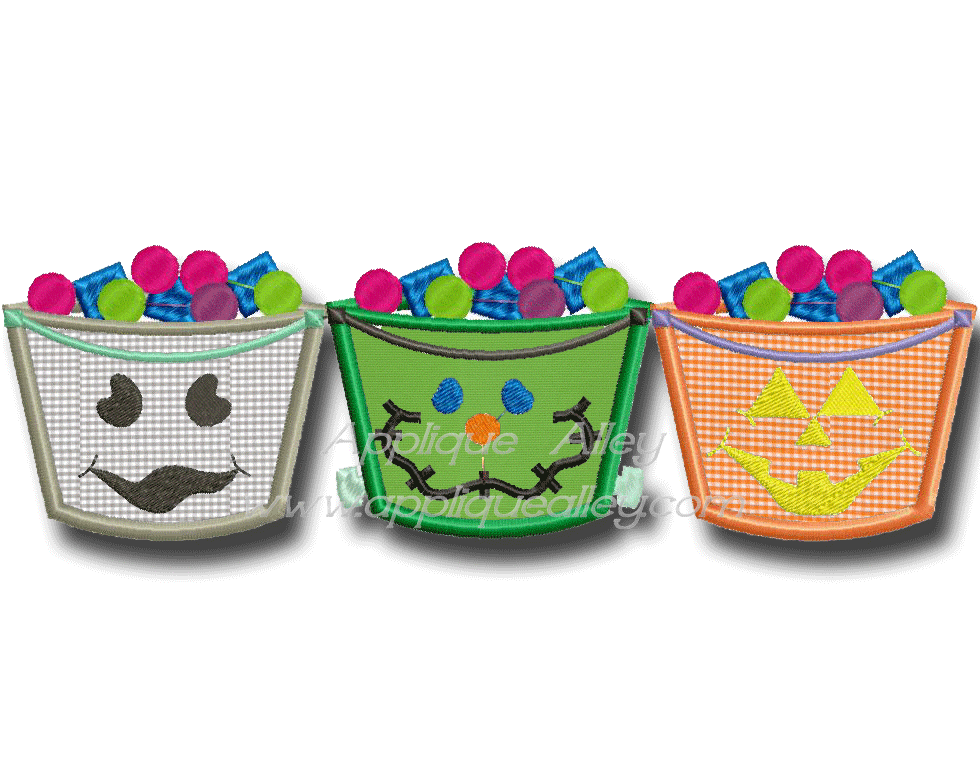 HALLOWEEN BUCKET TRIO