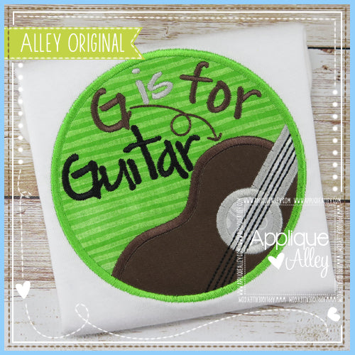 G IS FOR GUITAR