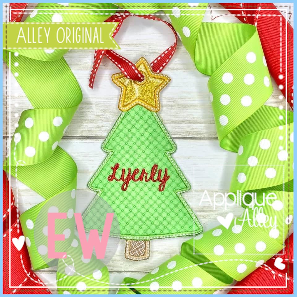 ITH CHRISTMAS TREE BAG TAG 5049AAEW