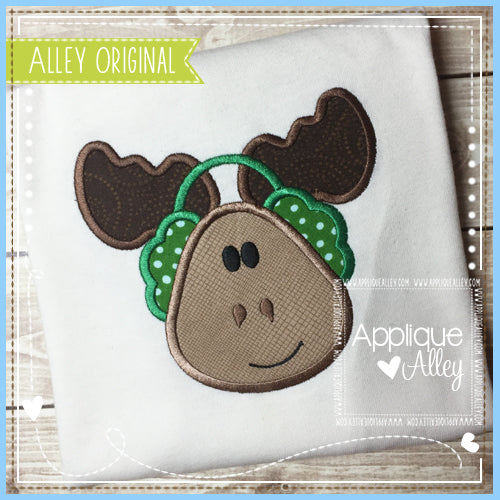 EAR MUFF SAMMY MOOSE – appliquealley