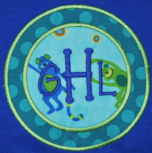 DOUBLE CIRCLE PATCH