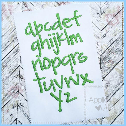 LIZZIE FONT – appliquealley