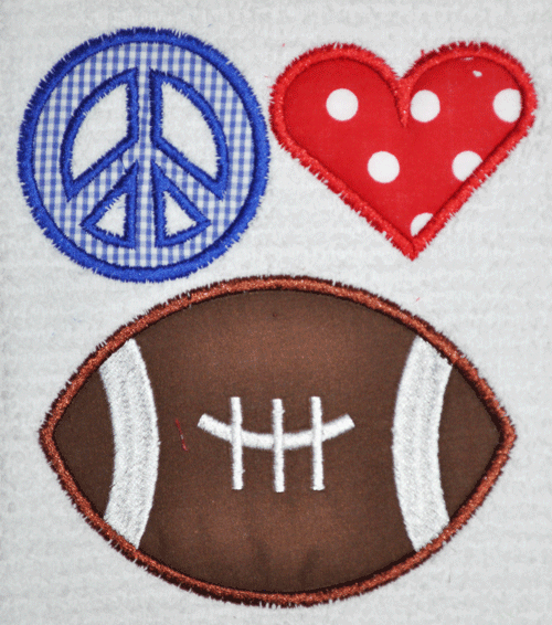 PEACE LOVE FOOTBALL
