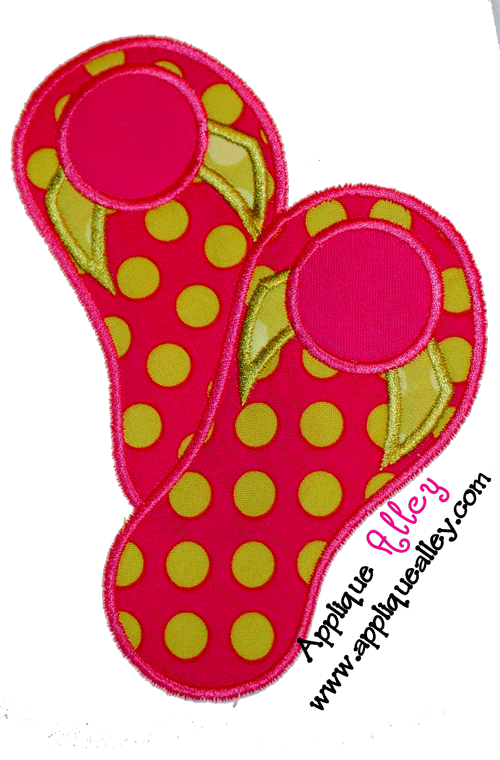 FLIP FLOP WITH CIRCLE